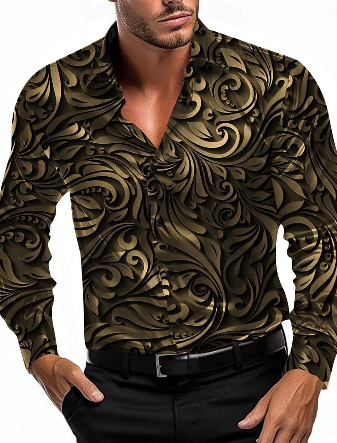 Cool Fashion Vintage Printed Shirt Hawaiian Shirt Men's Summer Shirt