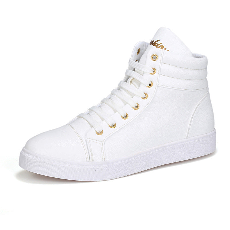 Scarpe sportive da coppia con tacco alto e tacco spesso, per aumentare l'altezza