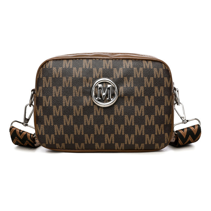 Versatile Wide-strap Shoulder Crossbody Bag