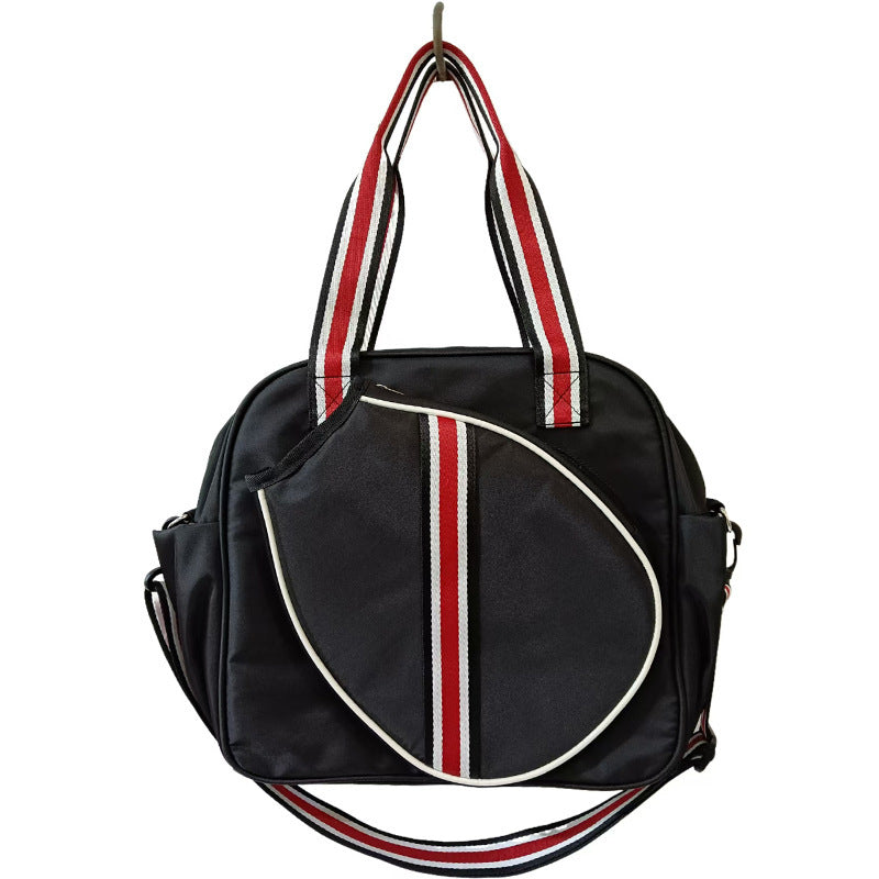 Borsa a tracolla da donna con grande capacità per racchetta da badminton