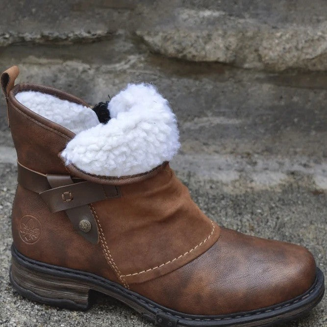 Chunky Heel Low Heel Short Boots For Women