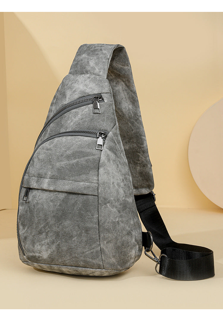 Borsa a tracolla monospalla per esterni, zaino retrò europeo e americano da donna