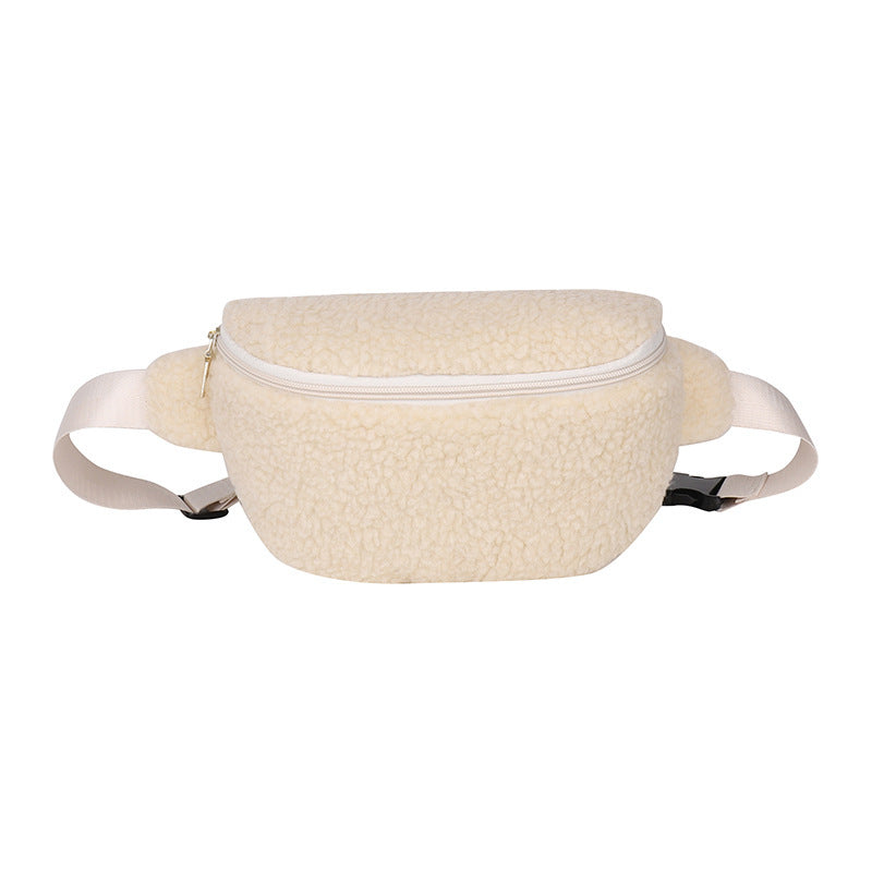 Lamb Wool Bag Shoulder Bag Casual Crossbody