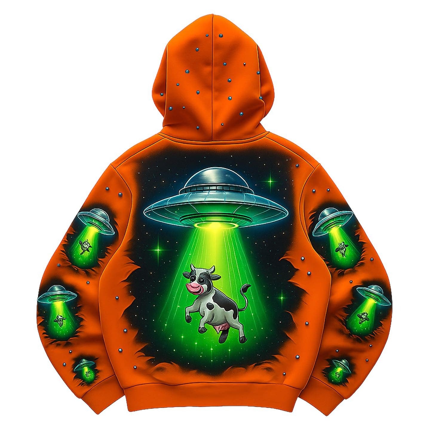 Fashion Casual Printed Polyester Sweater