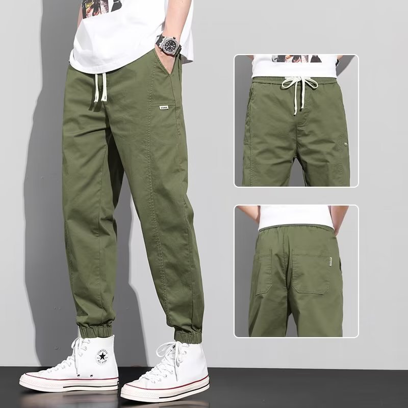 Hong Kong Style Trendy Versatile Sports And Leisure Pants