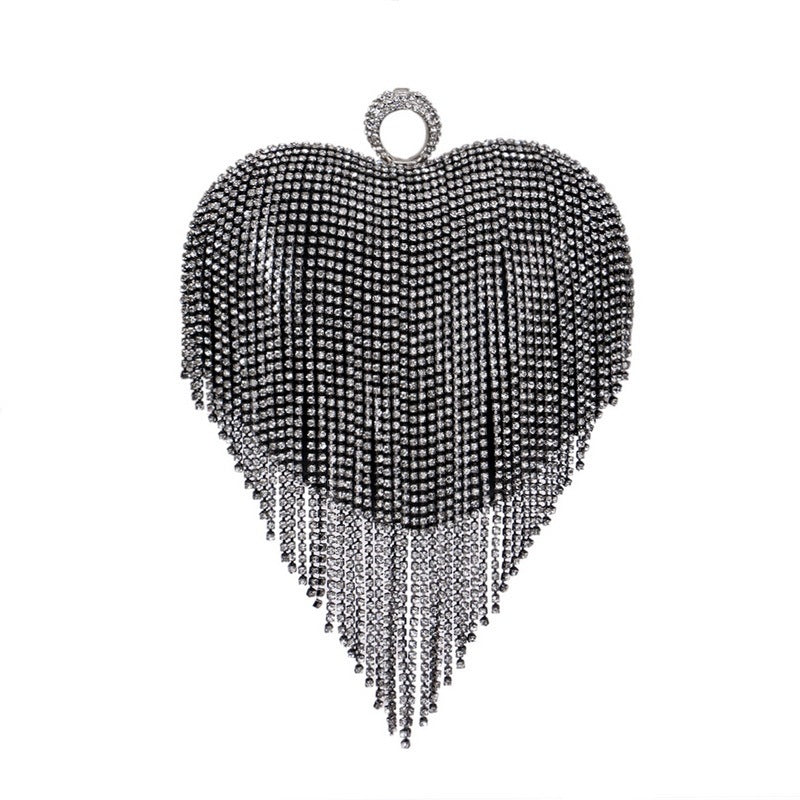 Borsa da pranzo con nappa coordinata, colore puro, da donna