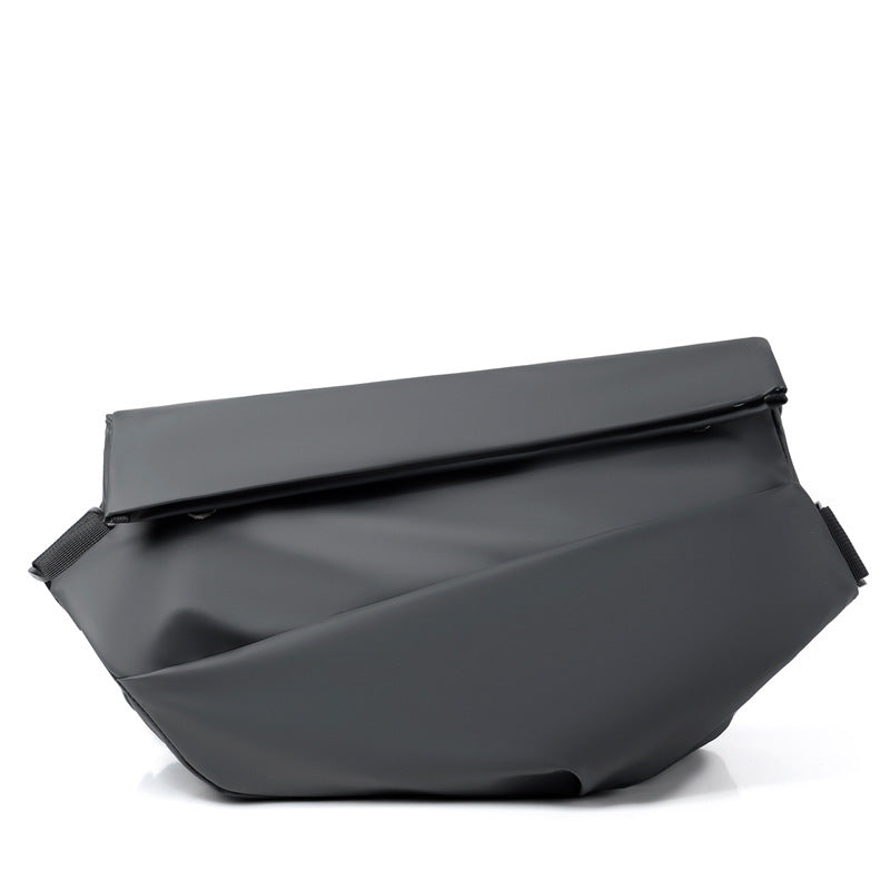 Fashion Brand Men's Functional Crossbody Bag Waterproof Lightweight Motorcycle Trendy Cool Single-shoulder Bag