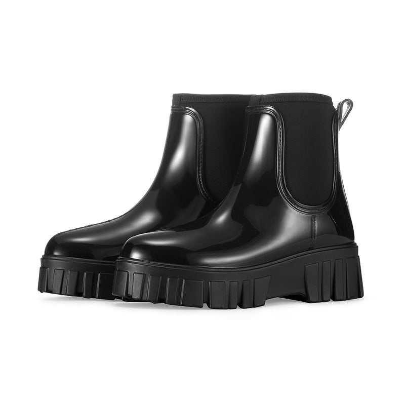 Height Increasing Waterproof Non-slip Low Tube Rain Boots