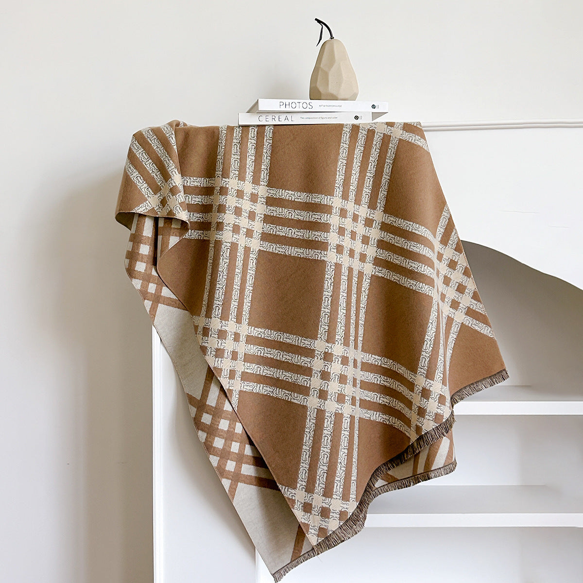 Sciarpa elegante tipo cashmere Qianjin