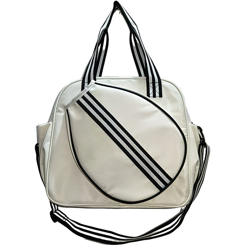Borsa a tracolla da donna con grande capacità per racchetta da badminton