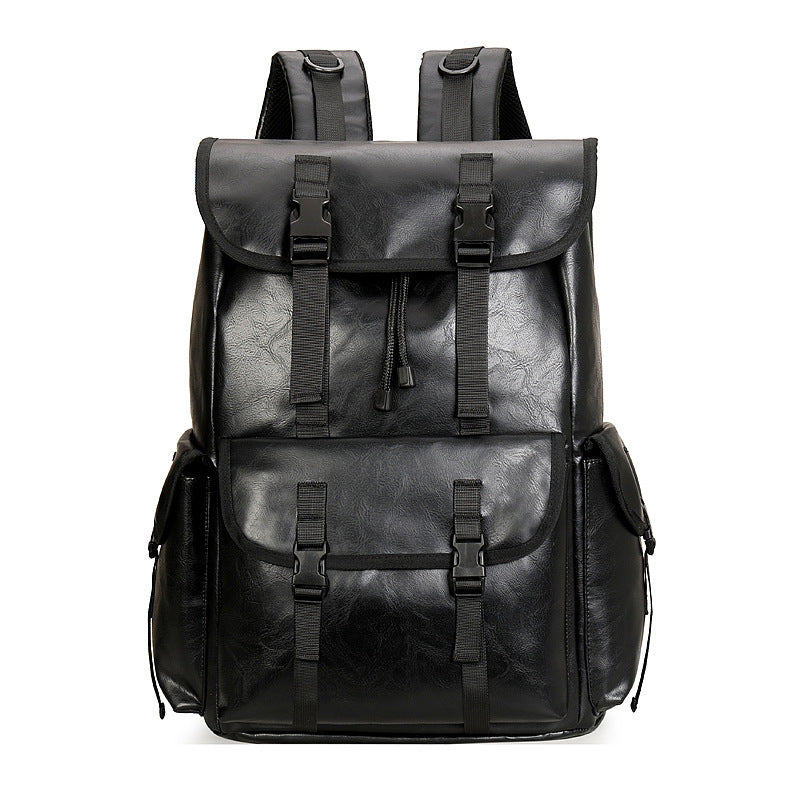 PU Leather Business Outdoor Backpack