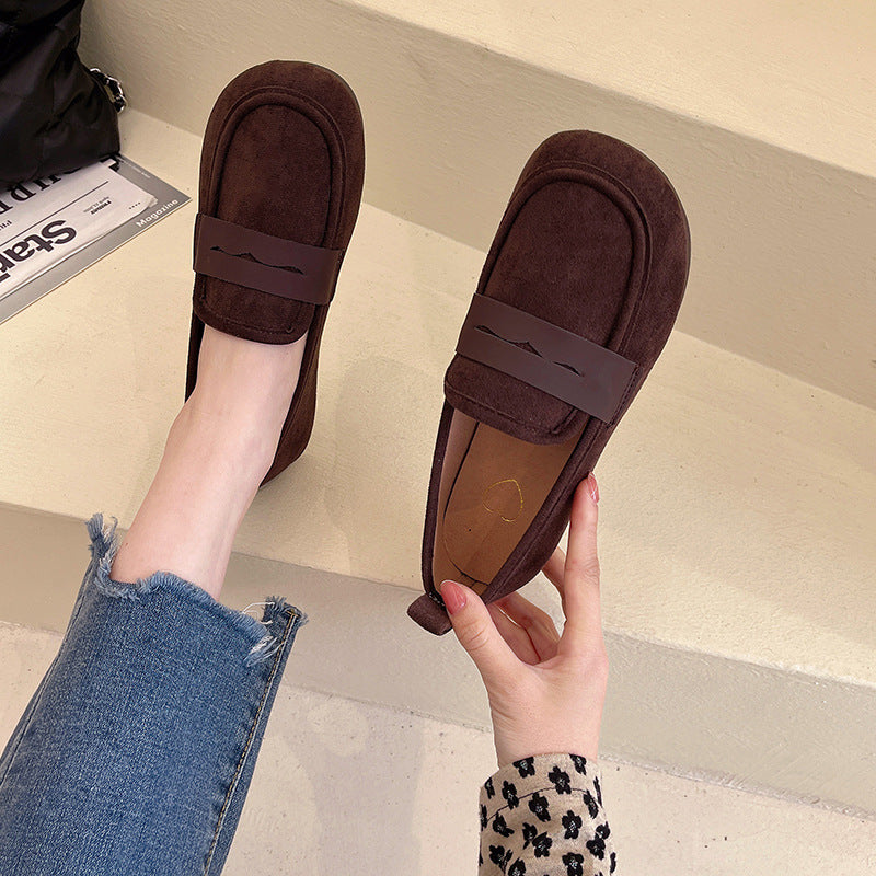 Work Flat Non-slip Black Soft End Cloth Shoes