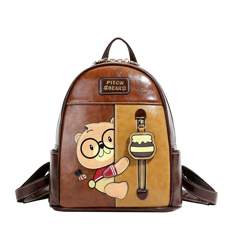 Multi-layer Shopping All-match Niche Trendy Backpack