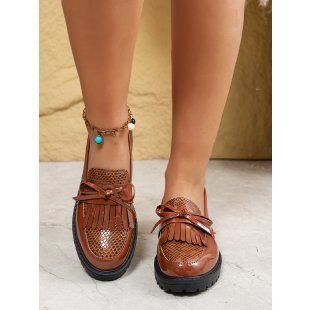 Spring And Autumn New Women's Bow Loafers