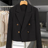 Blazer corto casual in stile western retrò da donna