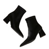 Women's Stretch Fashion Suede Pointed Martin Boots