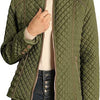 Women's Stand Collar Lightweight Quilted Padded Zip Jacket