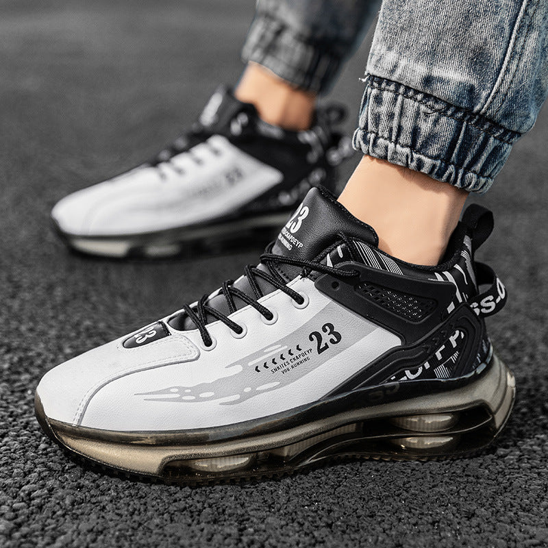 High-top Basketball Sneaker Men's Casual Platform