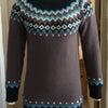 Women's Sweater Acrylic Thick Needle Thick Jacquard