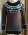Women's Sweater Acrylic Thick Needle Thick Jacquard