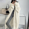 Idle Style Loose Thick Knitted Coat For Women