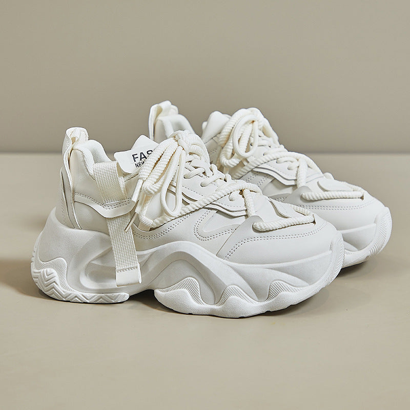 Scarpe da corsa casual con plateau e altezza crescente per studenti