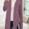 Long Sleeve Loose Pockets Knitted Cardigan Jacket