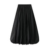 Laidback Voluminous Bud Shaped Midlength Skirt