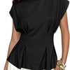 T-shirt Donna Girocollo Manica Corta Casual Versatile Moda
