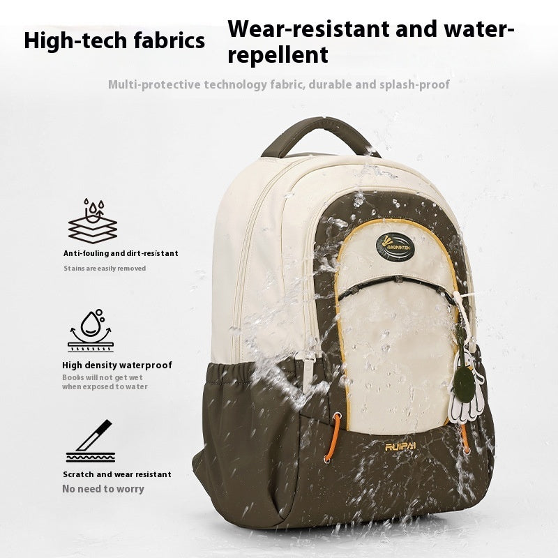 Travel Lightweight And Large Capacity Leisure Backpack Burden Reduction Spine Protection