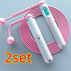 Intelligent Counting Rope Skipping Weight-Bearing Exercise Fitness Student Test Skipping Rope Core Wire Private Model Source