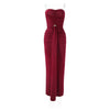 Womens Stylish Figure-hugging Backless Maxi Dress