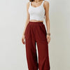 Women's Cotton And Linen Loose Wide-leg Pants Casual