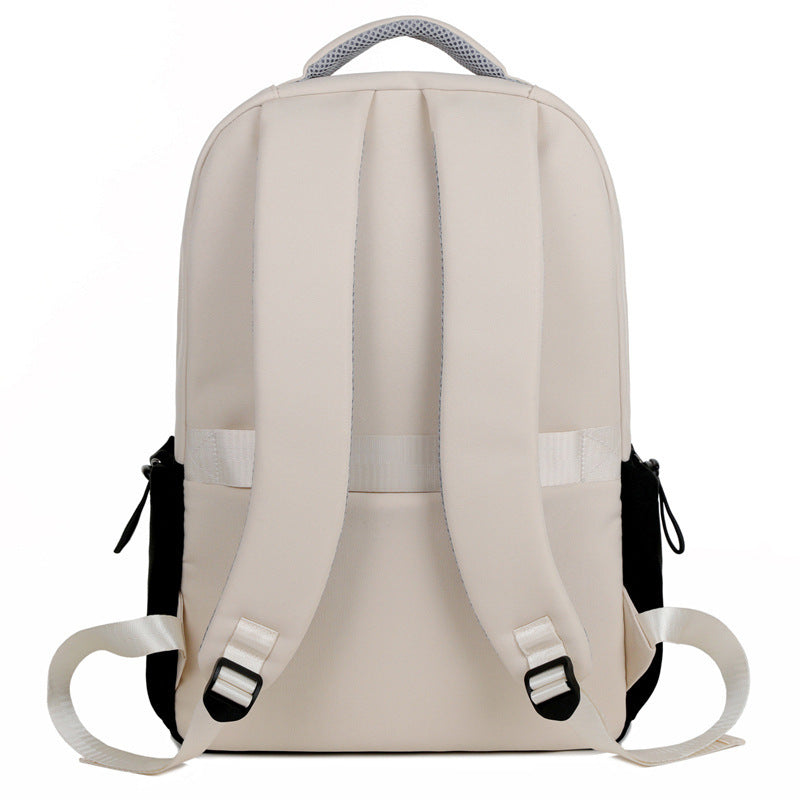 Women's Korean-style Color Matching Student Large Capacity Backpack