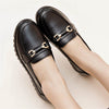Pumps Comfortable Soft Bottom Soft Leather Middle-aged And Elderly Shoes
