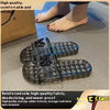 Transparent Crystal Slippers Female Home Summer Bath Non-slip