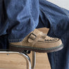 Fashion Tassel Woven Men's Round Shoes