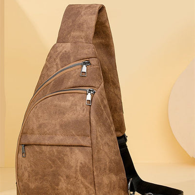 Borsa a tracolla monospalla per esterni, zaino retrò europeo e americano da donna