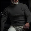 Men's Solid Color Long Sleeve Turtleneck Sweater