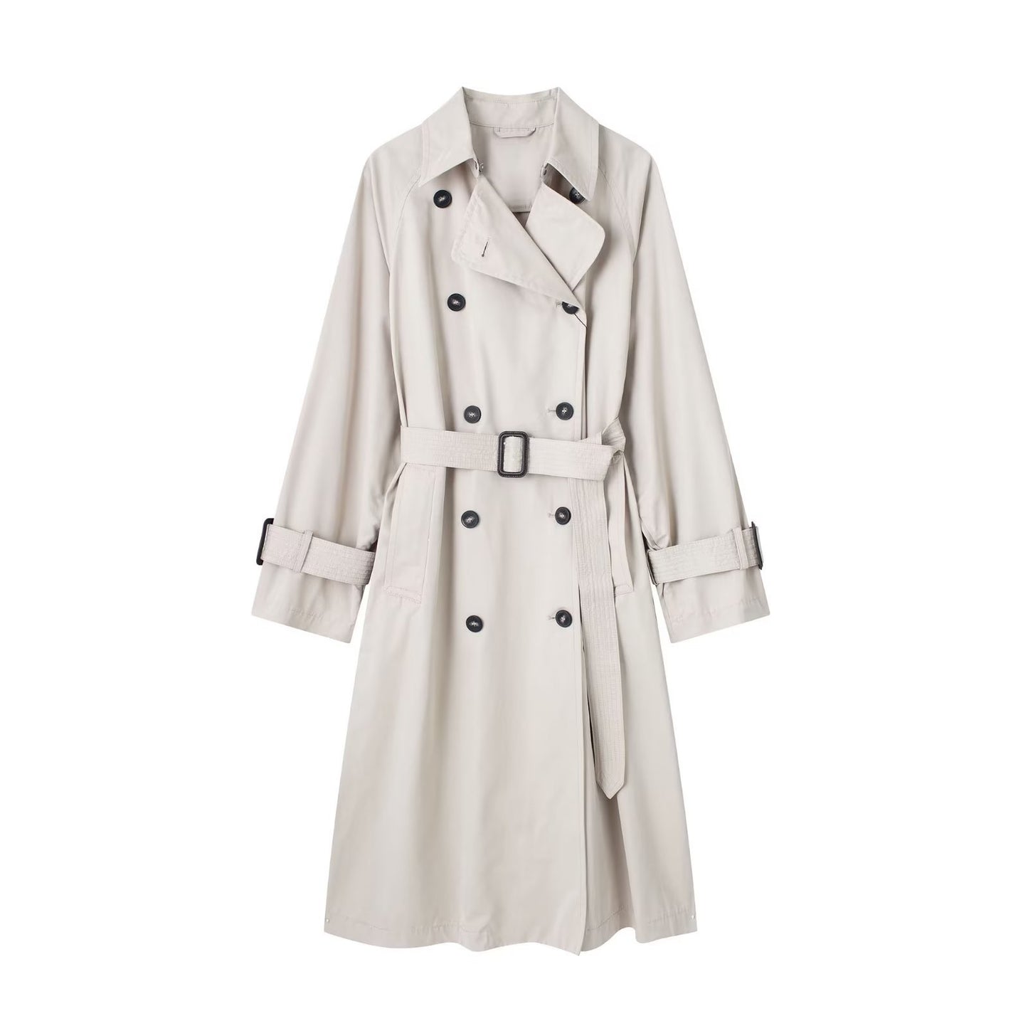 Trench lungo e cappotto largo da donna con cinturino
