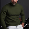 Men's Solid Color Long Sleeve Turtleneck Sweater