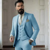 Completo da Uomo Slim Fit Tinta Unita