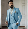 Completo da Uomo Slim Fit Tinta Unita
