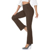 Women's High Waist Formal Wear Solid Color Casual Pants