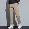 Pantaloni Casual Eleganti da Uomo in Cotone Pettinato