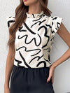 Camicetta da donna elegante stampata New Arrival