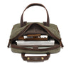 Waxed Canvas Vintage Travel Men's Briefcase