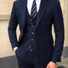 Abito da uomo tre pezzi slim fit versatile e casual