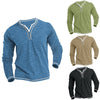 Comfortable Soft Stretch Henley Shirt T-shirt