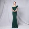 Elegante e sottile abito a sirena sexy